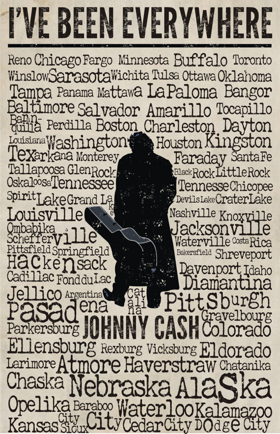 Johnny Cash – I’ve Been&nbsp;Everywhere