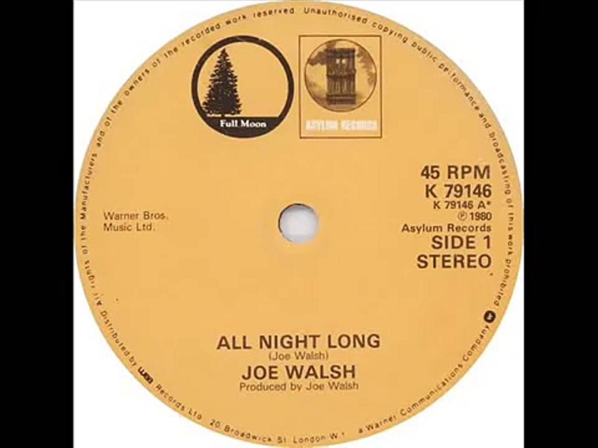 Joe Walsh – All Night&nbsp;Long