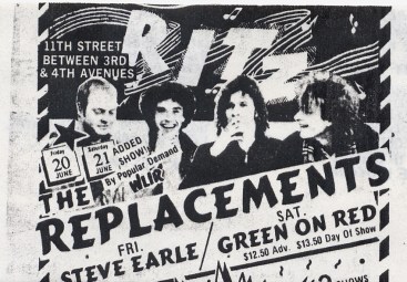 The Replacements at The Ritz (06-20-1986) — The Mckenzie Tapes