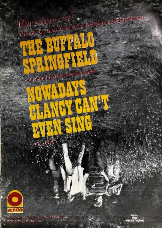 Buffalo Springfield – Nowadays Clancy Can’t Even&nbsp;Sing
