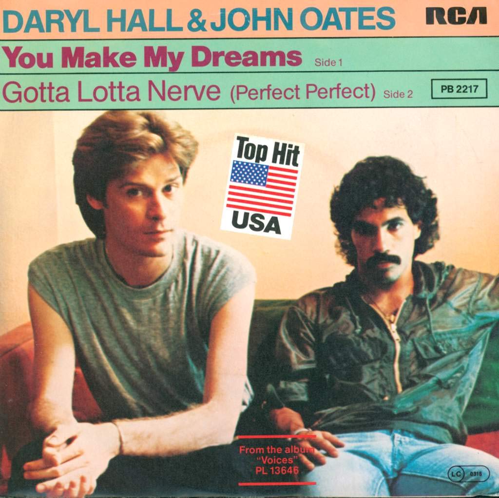 Hall and Oates – You Make My Dreams – PowerPop… An Eclectic Collection