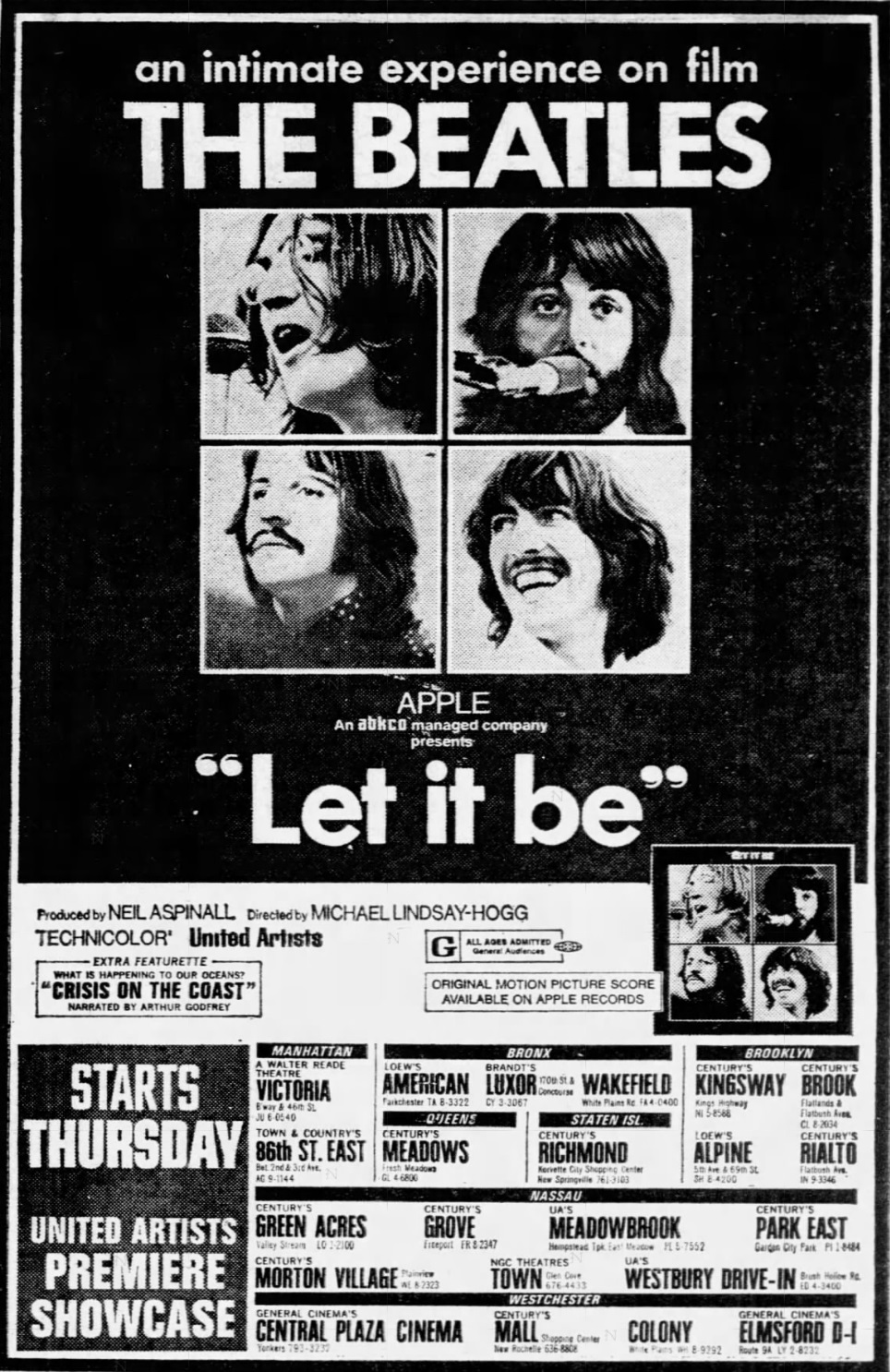 Beatles new Let It Be&nbsp;video