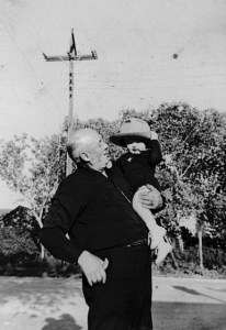 Jack Prigg and a young Guy Clark